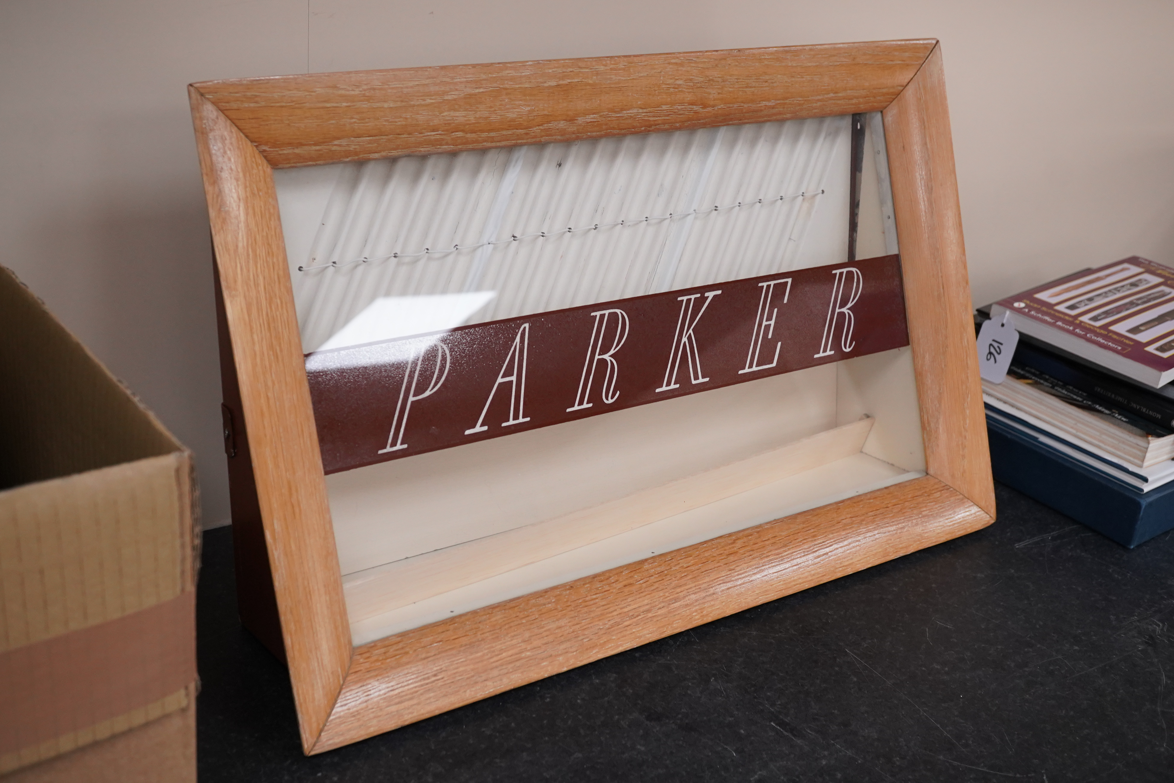 A Parker 51/61 shop display case - very rare